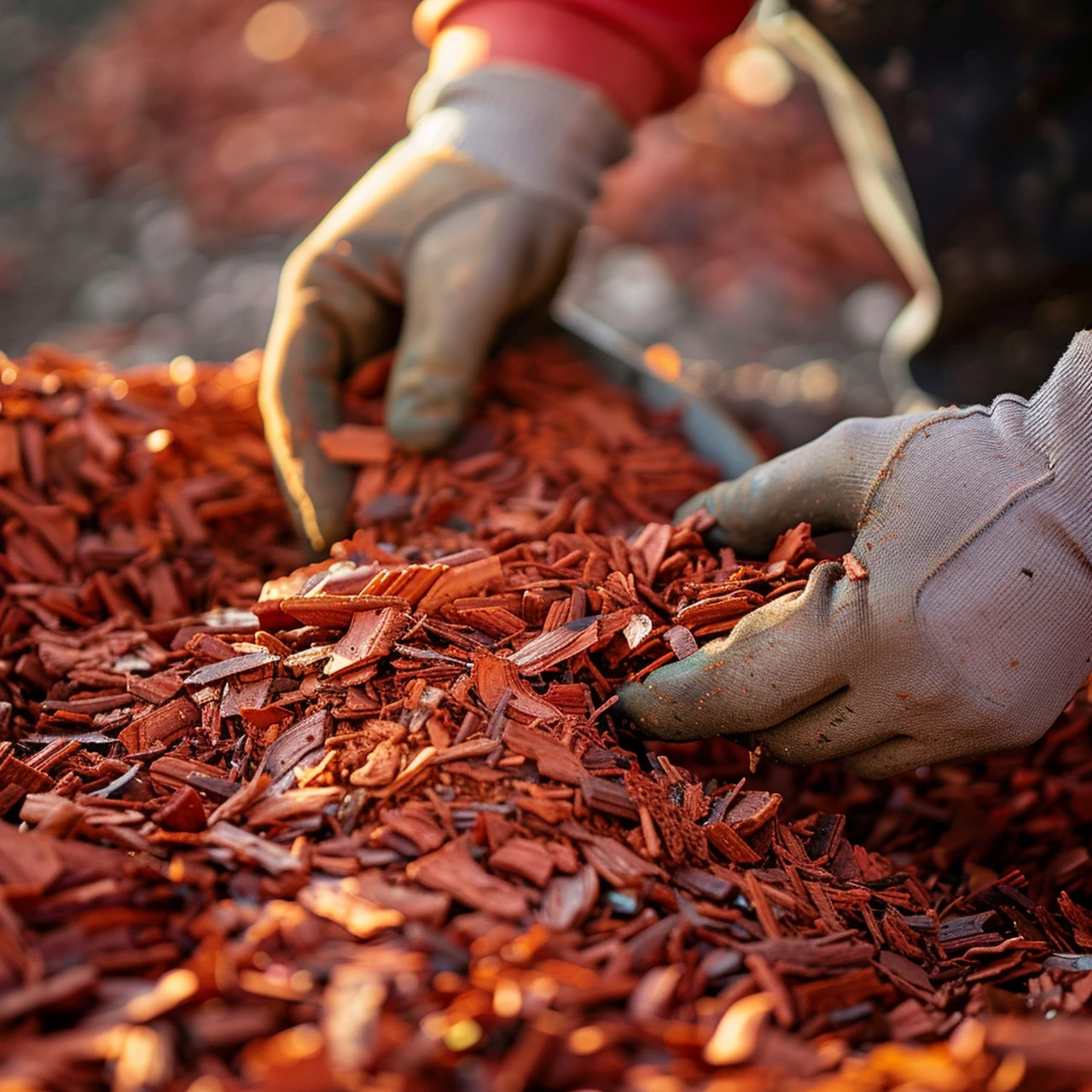 Rindenmulch und Unkrautvlies: Ihr Geheimnis für einen pflegeleichten Garten